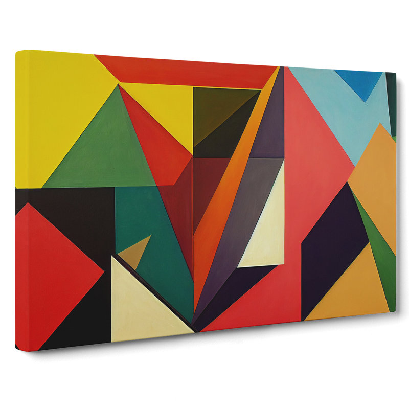 Modern Abstract Shapes Vol.3 - Wrapped Canvas, 40cm H x 60cm W x 3cm D