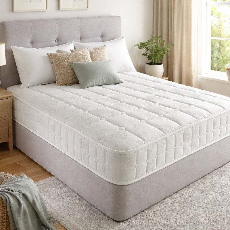 Sareer Furniture Open Coil Mattress, Super King (6')