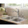 Belfield Single Handle Kitchen Faucet Duralock with Duralock™ and Supply Lines