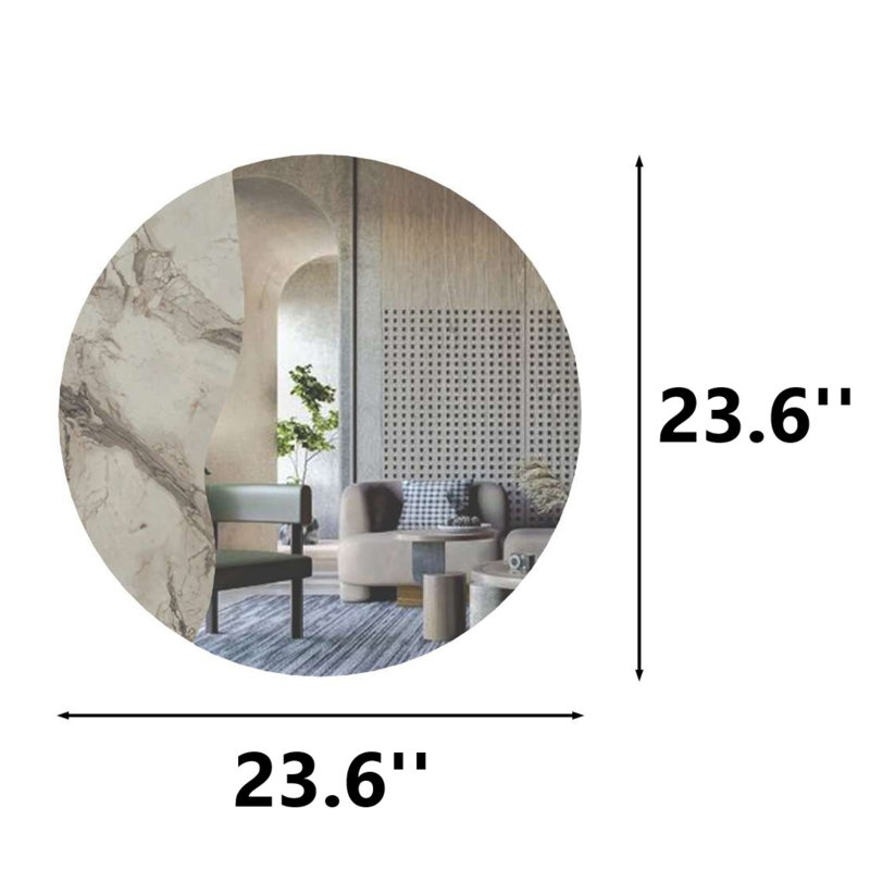 100% panneau de fibres rond rond écologique