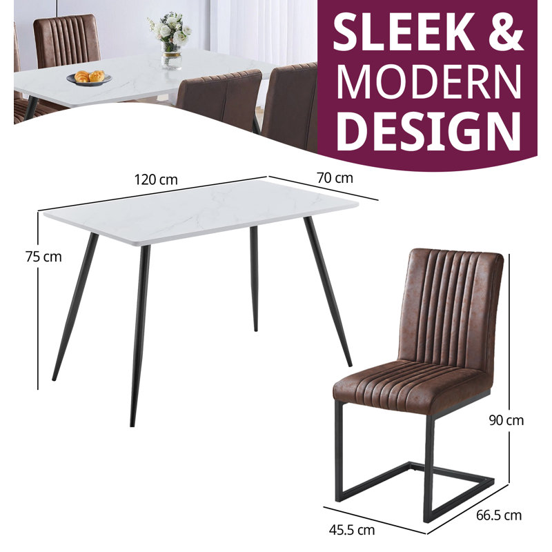 Mose 4 - Person Dining Set