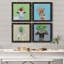 «Playful Nature», ensemble de 4 reproductions sur toiles encadrées-535125747-535125757-535175085