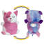 FlipaZoo: l'envers à l'envers - chat rose à la licorne arc-en-ciel - peluche animal 2-en-1