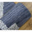 Gris clair | Tapis d'intérieur blanc géométrique en laine blanc fait à la main-324526943