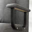 Fauteuil convertible 3-en-1 avec dossier réglable à 5 positions avec coussin et canapé-lit pliant-596834988-596834986