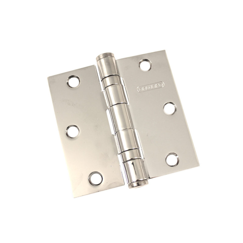 Charnières de porte à roulement à billes H 3,5 po x l 3,5 po