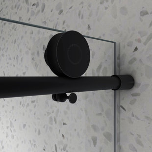 6063 Shower Door With Nano Easy Clean & - 70mm Pulley Soft Closing Bathroom 304 Cleaning -proof Membrane