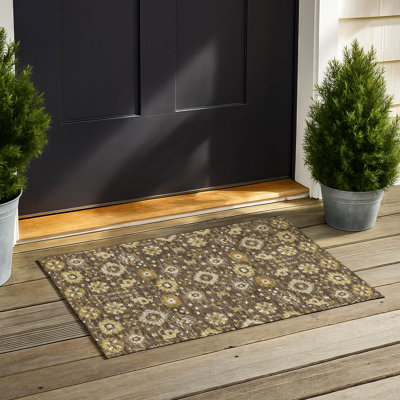 Tapis traditionnel lavable à la machine intérieur / extérieur ACN2610