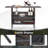 Bruyning Rectangular Wicker/Rattan Outdoor Buffet & Console Table