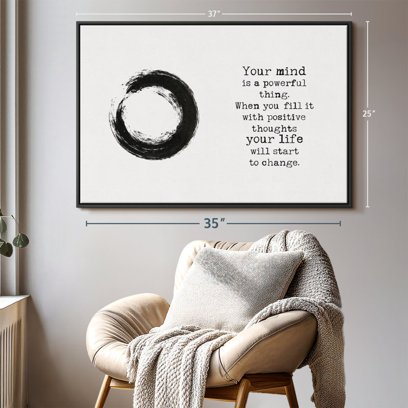 " Zen Quotes II ", 37" H x 25" W