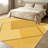 1PC Minimalist Geometric Herringbone Striped Gold Patchwork area rugs for Living Room, Soft and Comfortable, Suitable for all seasons, easy-to-maintain, machine washable Indoor floor mat, Under Table Farmhouse suitable for kitchen, dining room,-455720622