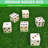 GoSports Giant 3.5 Inch Wooden Playing Dice Set with Rollzee Scoreboard (Includes 6 Dice, Dry-Erase Scoreboard and Canvas Carrying Bag)