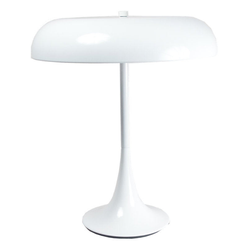Madison Metal Buffet Lamp, White