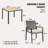 All Weather 5-Piece Patio Dining Table Sets-910288391-910288388