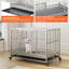 45.7W Rolling Dog Cage With Pull-Out Trays-992645096