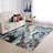 Woolen Rugs, Rectangular Shape, Nz Wool, Modern Design Blue & Grey Colour
