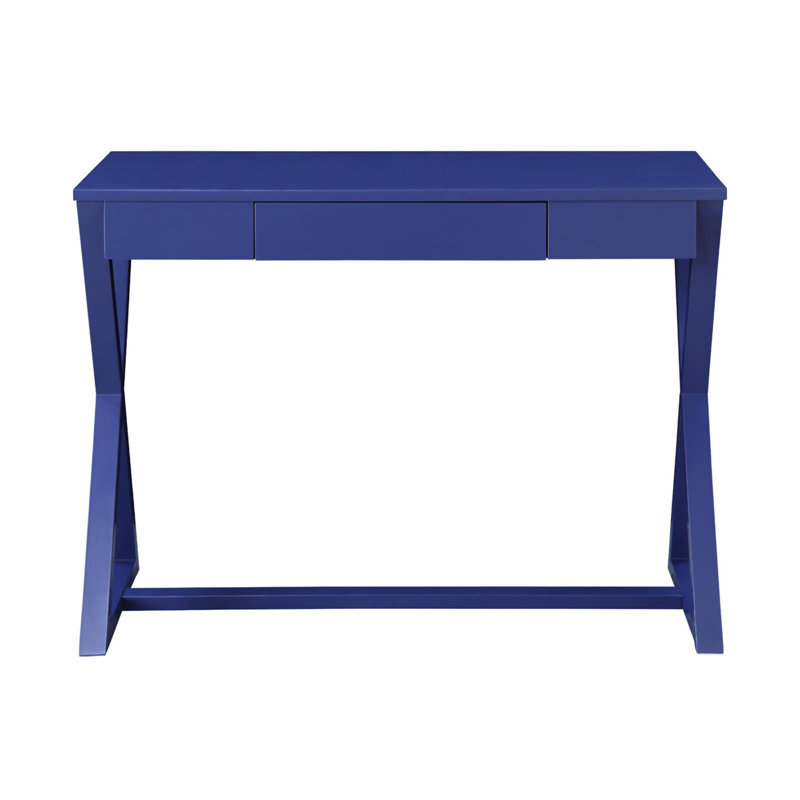 Bureau d'écriture rectangulaire avec 1 tiroir (sans les chaises de bureau)