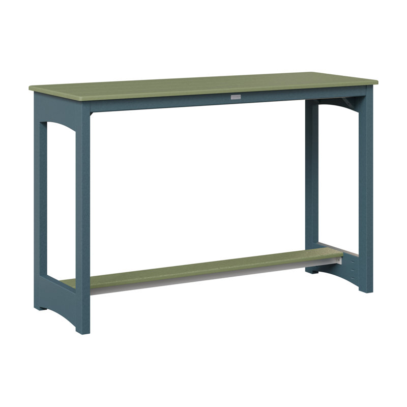 Table de bar Berlin Gardens, 38.5" H x 60" W x 22" D, Ardoise, Sauge
