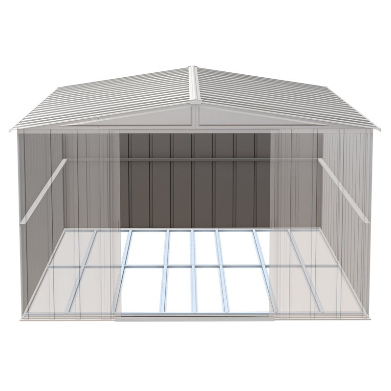 Extra Large Galvanized Steel Shed Floor Frame Kit