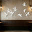Oiseaux volants modernes, ensemble de décoration murale 5 pièces-285052424