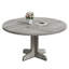 Table de salle à manger ronde de 47 pouces pour 4 personnes, table de salle à manger de style campagnard, meubles de salle à manger de cuisine-592211840