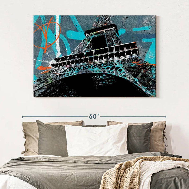 Ravi Eiffel Tower II, 34" H x 51" W