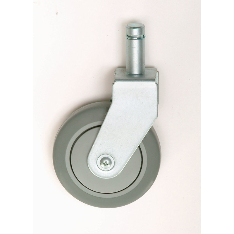 5" Polyurethane Rigid Stem Caster