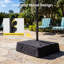 Parasol en porte-à-faux 13 pi avec base-881490895