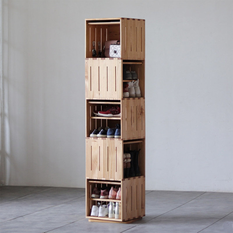 Bibliothèque rotative Burlywood