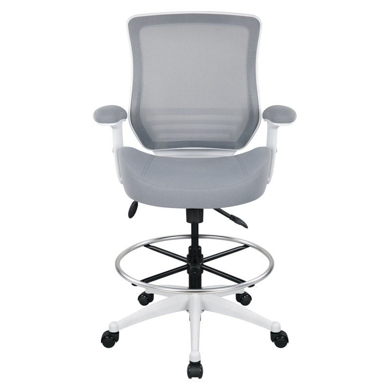 Fauteuil de bureau ergonomique Oeds, Gris, gris