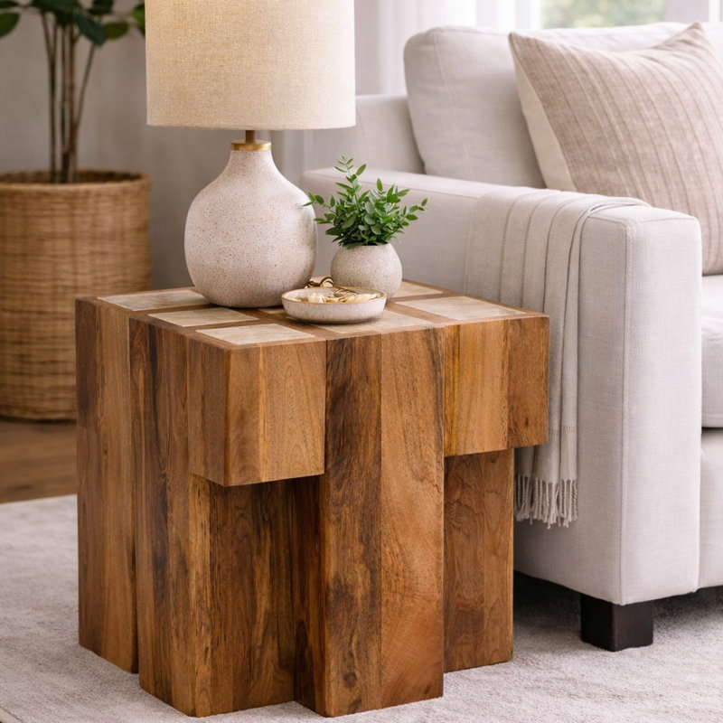 Table d'appoint Travertine