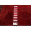 Tapis de couloir unique en laine de style années 1990 4 pi 6 po x 12 pi 6 po Zarahy