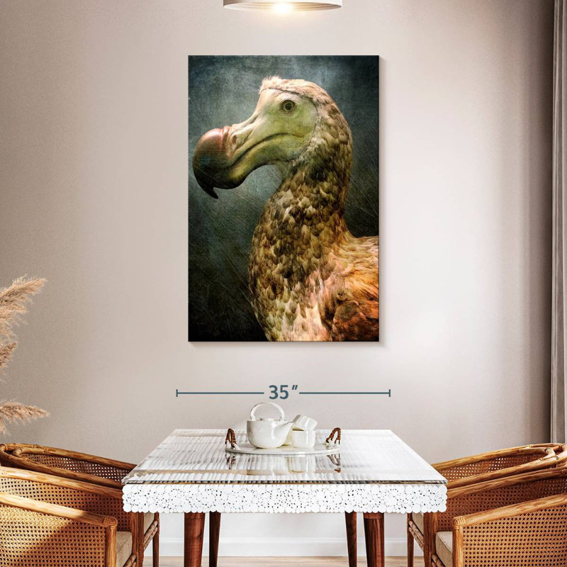 Brampt Beautiful Dodo Bird, 48" H x 32" W