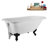 62" Streamline Clawfoot Tub,Tray,Drain, Clawfeet-101628982-102218228