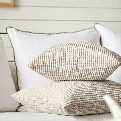 Checkered Square Pillow Cover