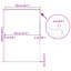 Lark Manor Shower Roller Blind With Cassette 150X240 Cm Fabric Width 146 Cm-602440912