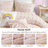 5PCS Full/Queen Cotton Jacquard Pom Pom Comforter Set-117356902