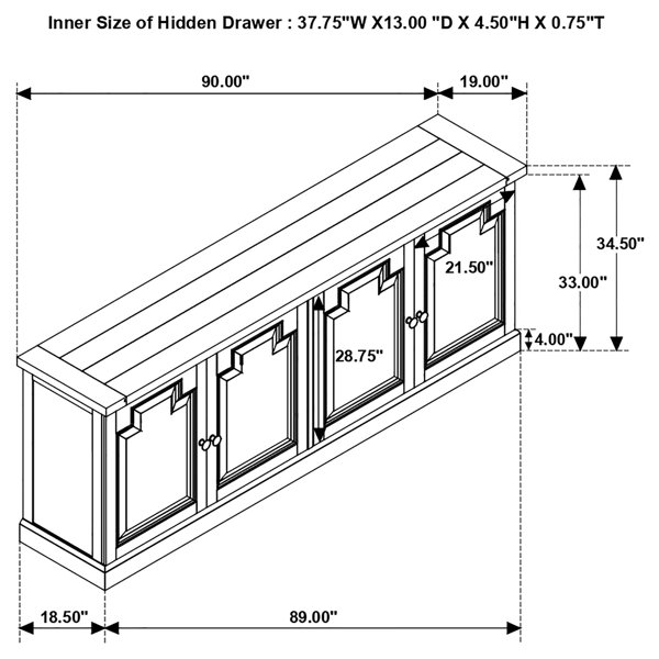 Dimensions du produit