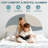 Twin Boucle Bed Frame with Blue/White Arch Headboard, Kids Slat Platform, Easy Assembly-117331903-117331905