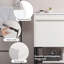 Meuble-lavabo de salle de bain avec lavabo, 1 porte à fermeture en douceur, tiroirs à fermeture en douceur et 1 tablette inférieure ouverte