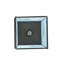 Luminaire suspendu rectangulaire 1 lumières lanterne Whispering