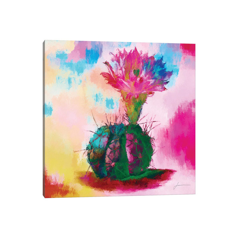 Desert Bloom I by James Burghardt - Wrapped Canvas Gallery-Wrapped Canvas Giclée, 30.48 cm H x 30.48 cm W