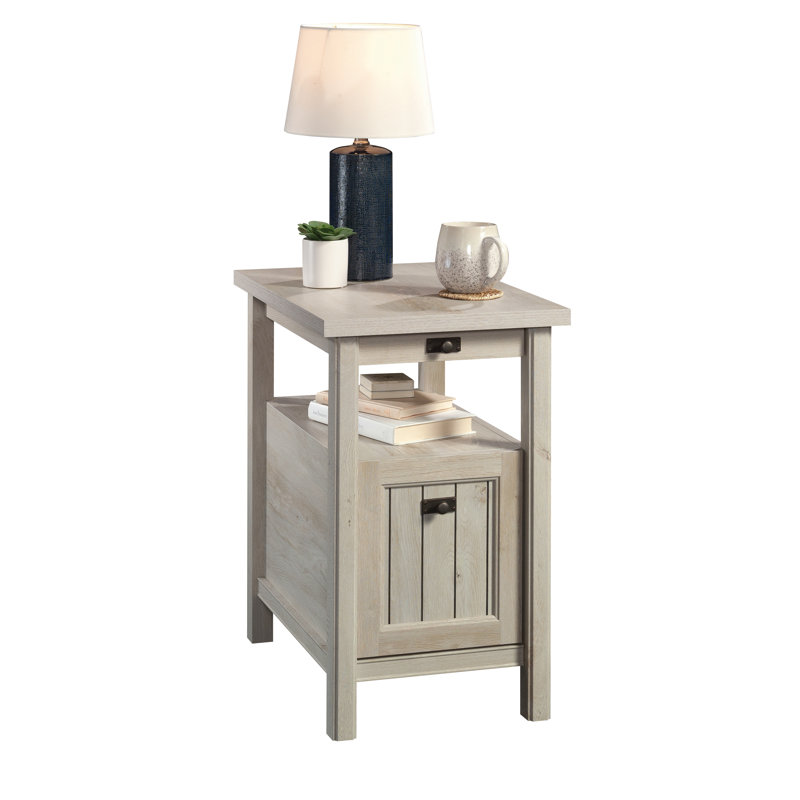 Table de bout avec rangement Karlee