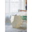 Tabouret de 18 po x 18 po x 21 po avec capes hexagonales, couleur crème et jaune, incrustations incrustées, embellissements en forme de losange, tabouret de table d'appoint ou pour table d'appoint, attributs, ornements, à utiliser comme