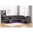 Sectional 3-Piece 197”Recliner Sofa Set For Living Room Bluetooth Three Speaker ,Led Lighting And Cup Holders-822068059