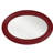 Busey Ribbed Oval Framed Accent Mirror-517196539