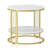 Marble Coffee Table Sofa Side End Tables Bedside Tables Furniture With Solid Metal Frame