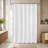 Super Waffle Textured Solid Shower Curtain