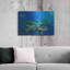 Art mural en métal Beachcrest Home ™ «Green Sea Turtles» par Durwood Coffey-1359731161