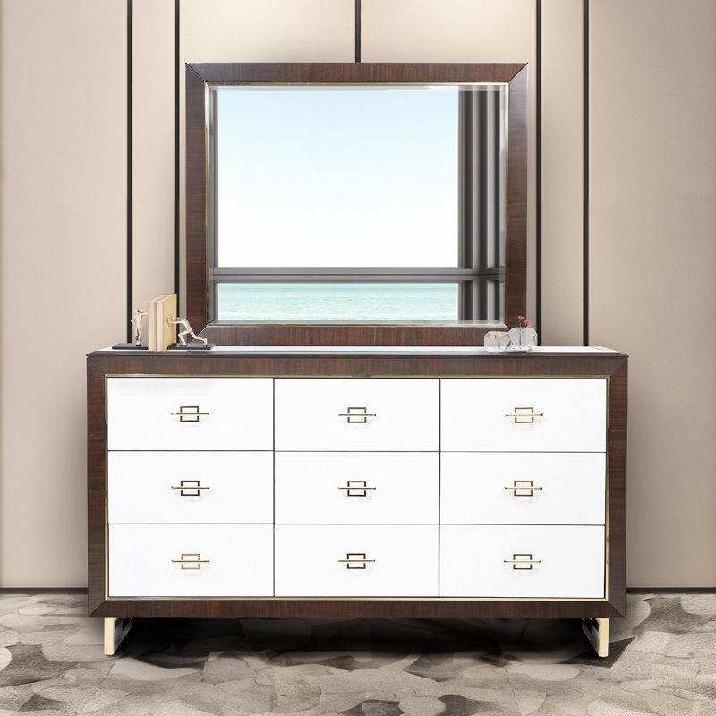 Commode et miroir Belmont Place - Espresso